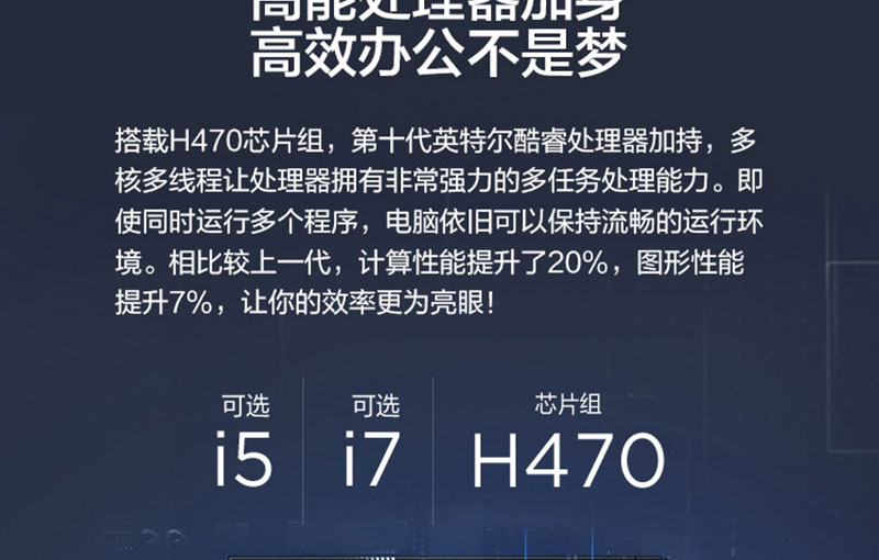 聯想啟天M437 臺式機