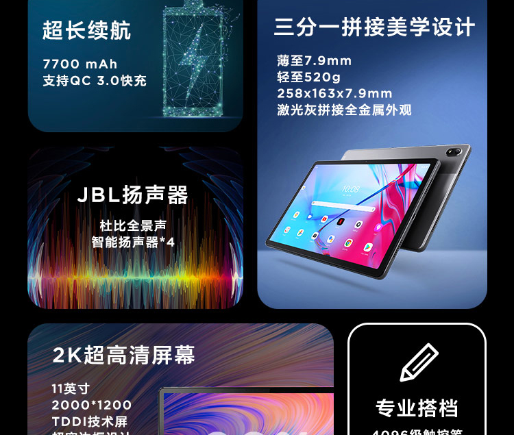 聯想平板電腦 啟天K11 Pro